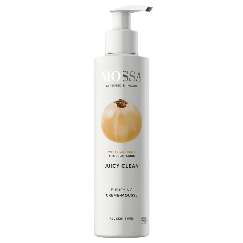 Mossa Juicy Clean Purifying Creme-Mousse - Puhdistusvaahto 190 ml Ilmainen Palautus
