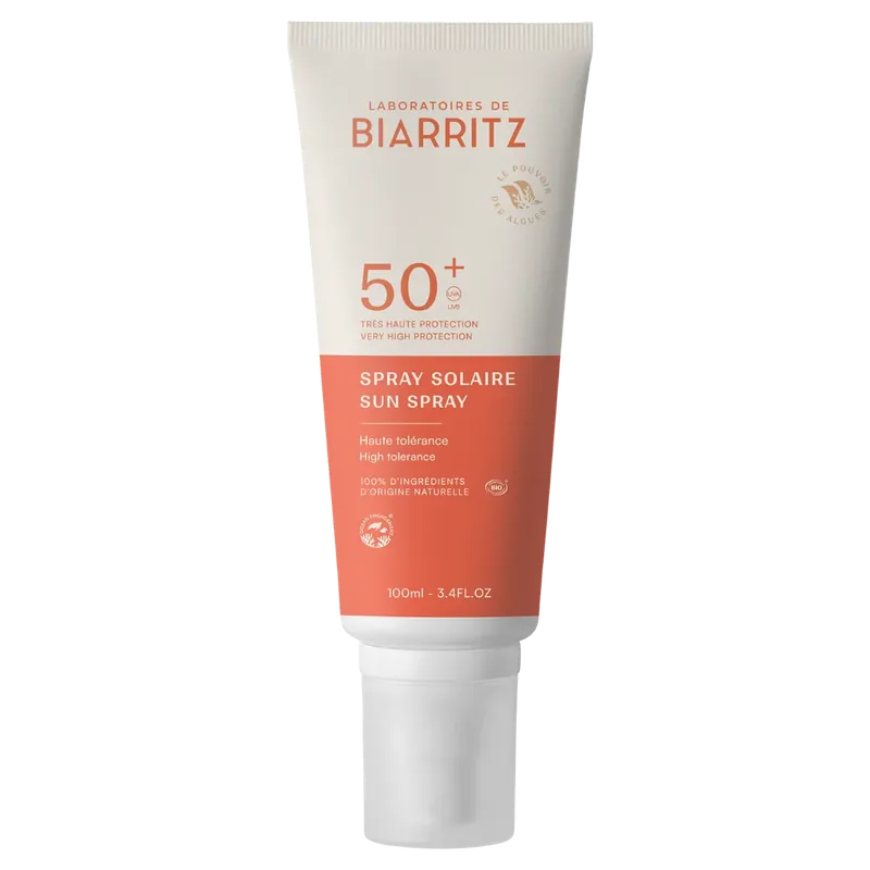 Eniten Myyty Laboratoires de Biarritz Sun Spray SPF50+ - Aurinkovoidespray 100 ml-