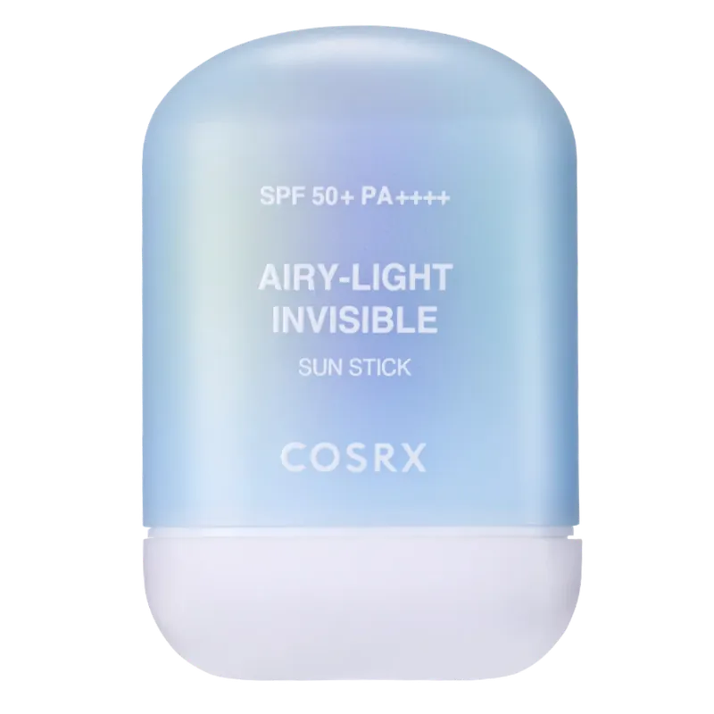 COSRX Airy Light Invisible Sun Stick - Aurinkovoidepuikko SPF50 PA++++ 19 g - erä Älä Missaa