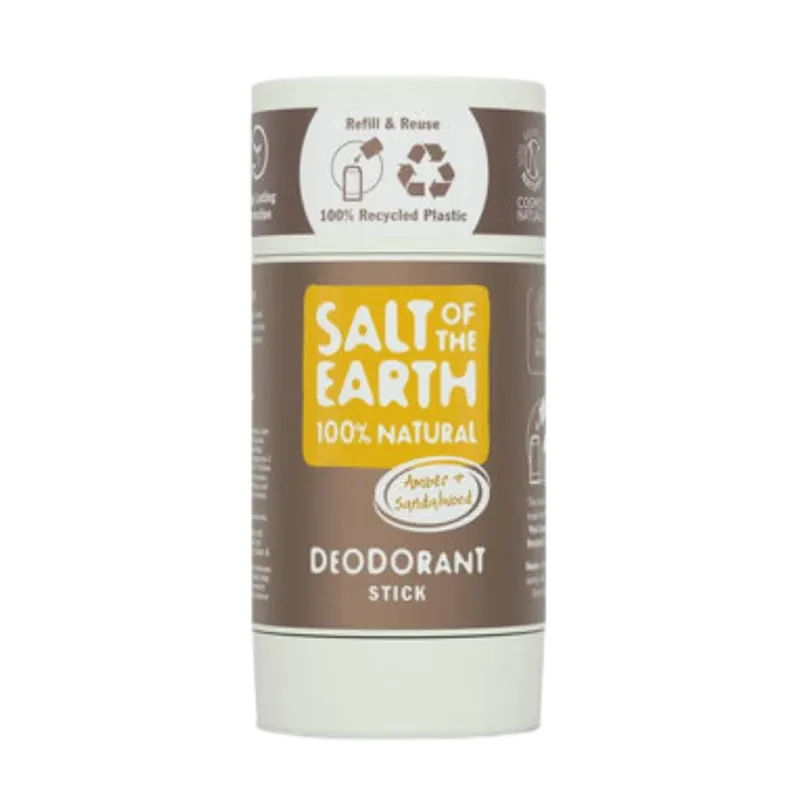 Edullinen Salt of the Earth - Meripihka & Santelipuu Stick Deodorantti 84 g