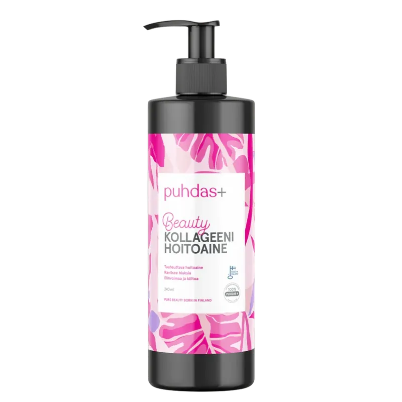 Puhdas+ Beauty Kollageeni Hoitoaine 240 ml Erikoistarjous
