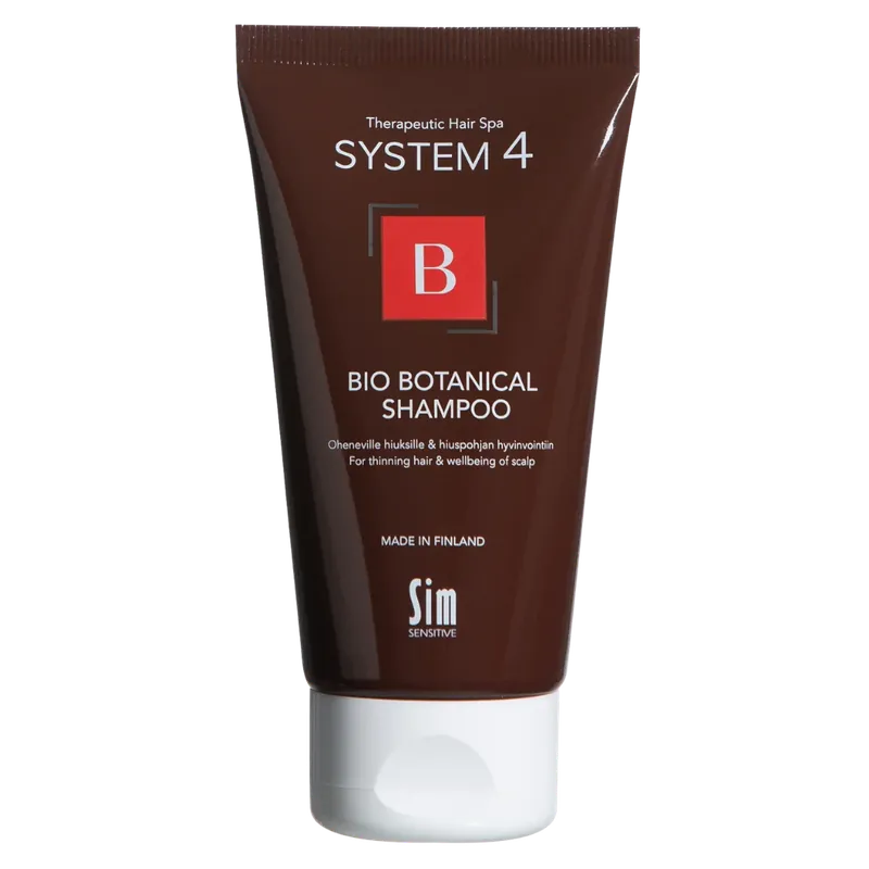 Vain Tänään System 4 B Bio Botanical Shampoo 75 ml (matkakoko)