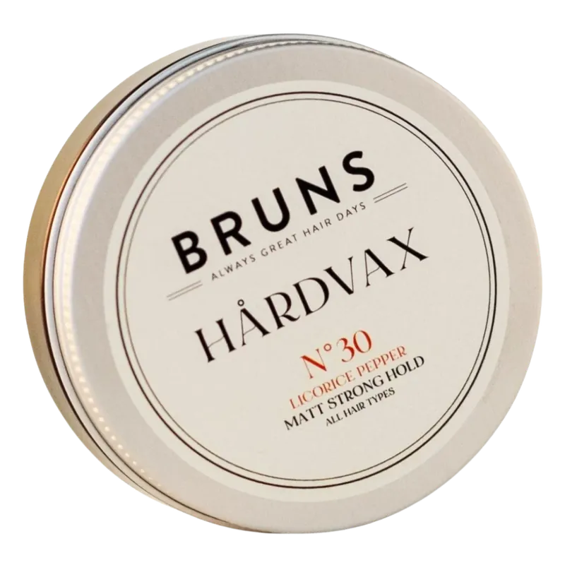 Bruns Products Nr30 Licorice Pepper Hairwax - Hiusvaha 50 ml Suoraan Valmistajalta