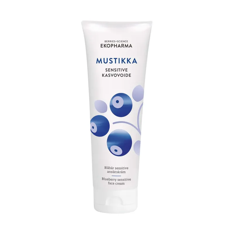 Ekopharma Mustikka Sensitive Kasvovoide 50ml, hajusteeton Vain Tänään