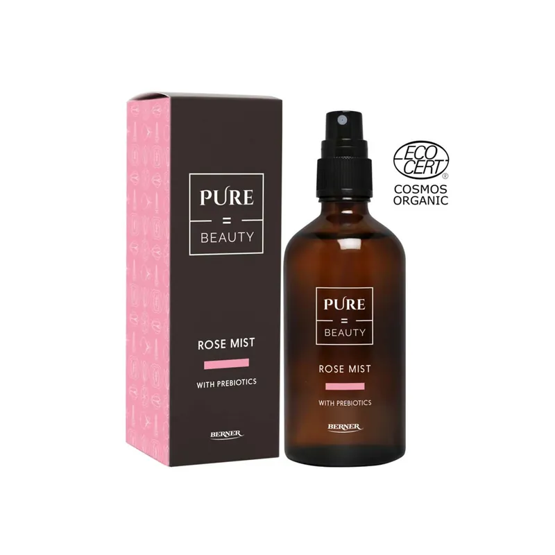 Pure Beauty - Rose Mist with Prebiotics - Hoitovesi 100ml, hajusteeton Lähetetään Heti
