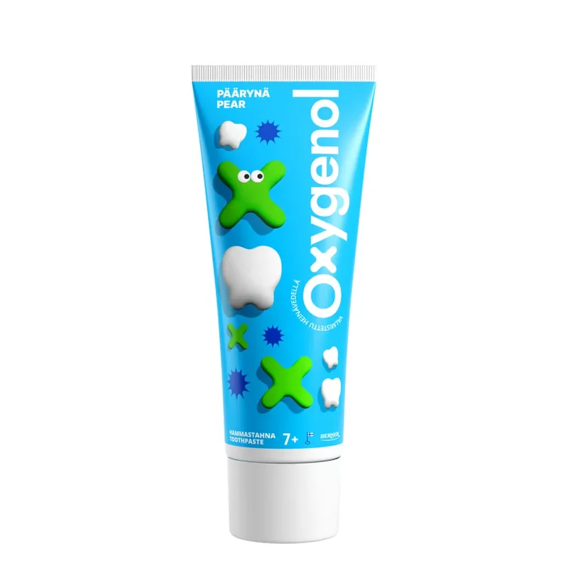 Alennettu Oxygenol Päärynä 7+ hammastahna 75ml