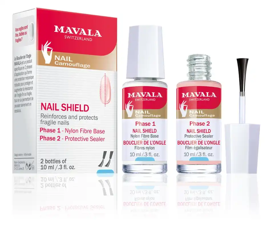 Mavala Nail Shield 2x10 ml kynnenvahvistaja Viikonlopputarjous
