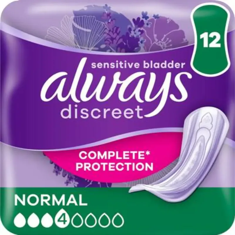 Tarjous ALWAYS DISCREET NORMAL 12KPL