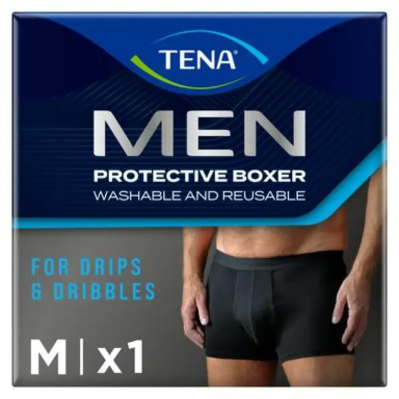 Viikonlopputarjous TENA MEN PROT BOXER BLACK M