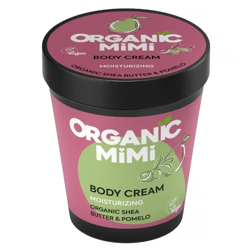 Asiakkaiden Suosikki ORGANIC MIMI VARTALOVOIDE SHEA & POMELO 200ML