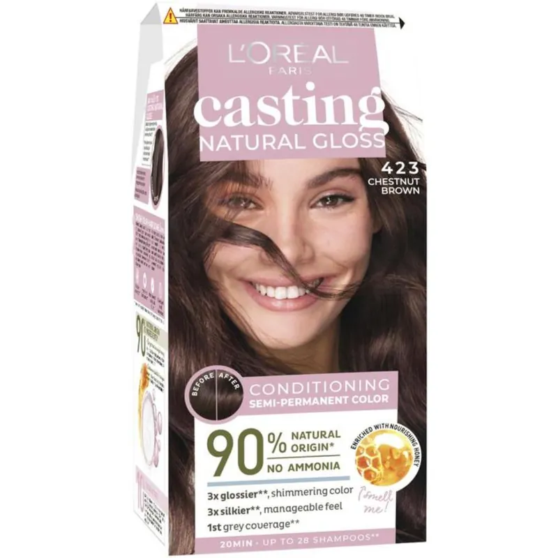 CASTING NATURAL GLOSS BROWN NOISETTE KEVYTVÄRI Kampanjahinta