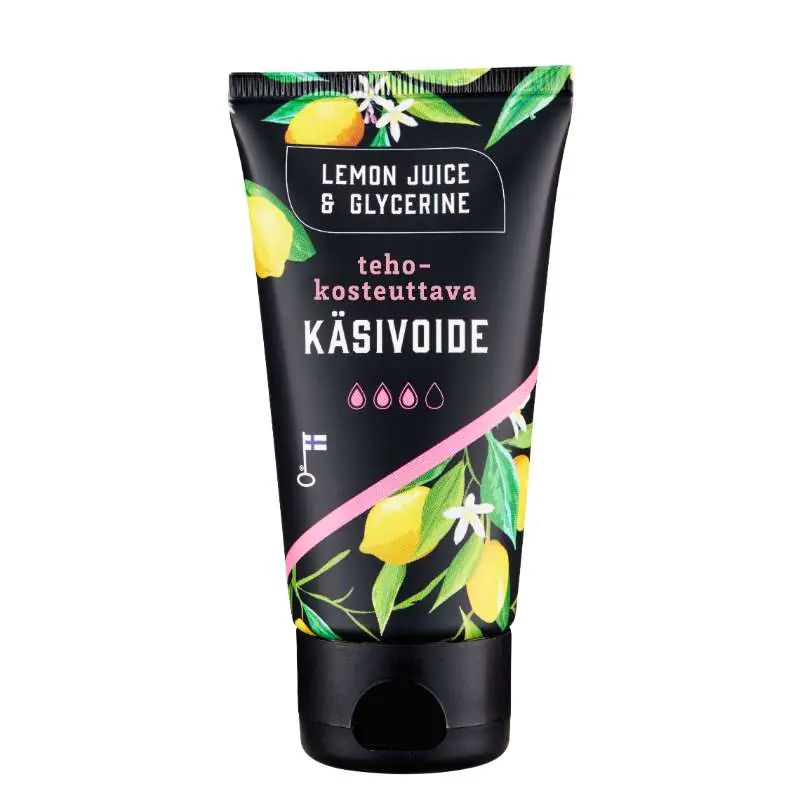 LEMON JUICE & GLYCERINE 75 G TEHOKOSTEUTTAVA KÄSIVOIDE Uutuus