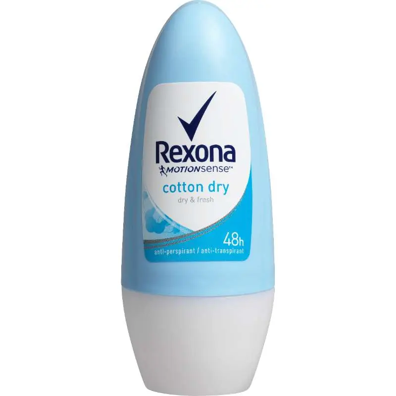 REXONA COTTON DRY ROLL-ON 50 ML Lähetetään Heti