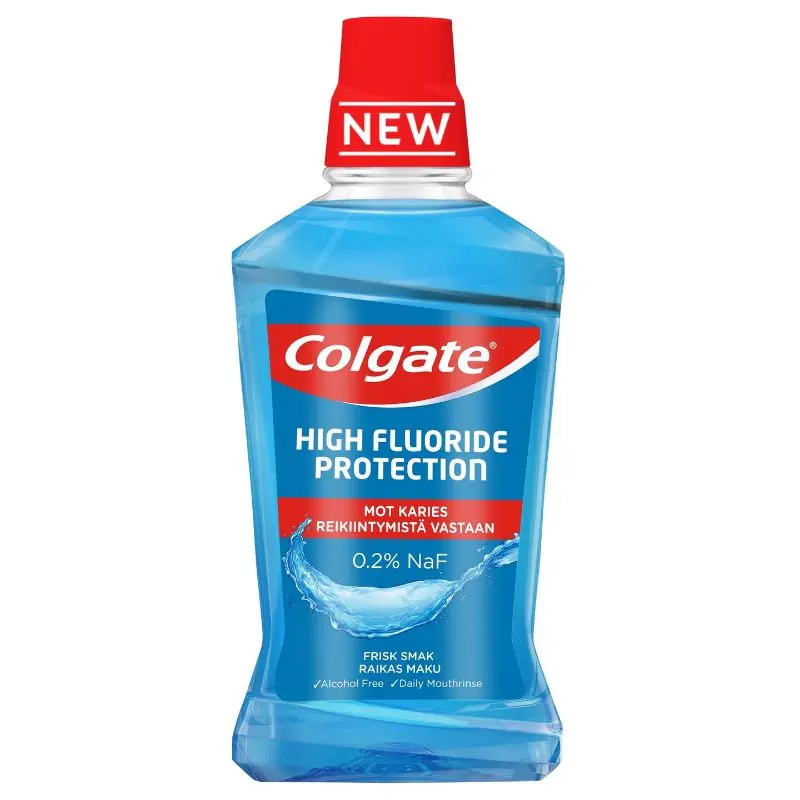 COLGATE HIGH FLUORIDE 500ML Tilaa Nyt