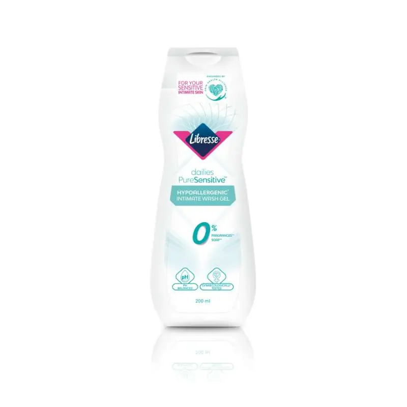 LIBRESSE DAILY INTIMATE WASH GEL 200 ML Nopea Toimitus