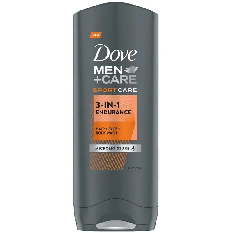 Suoraan Valmistajalta DOVE MEN+CARE 250 ML SPORT CARE ENDURANCE SUIHKUSAIPPUA