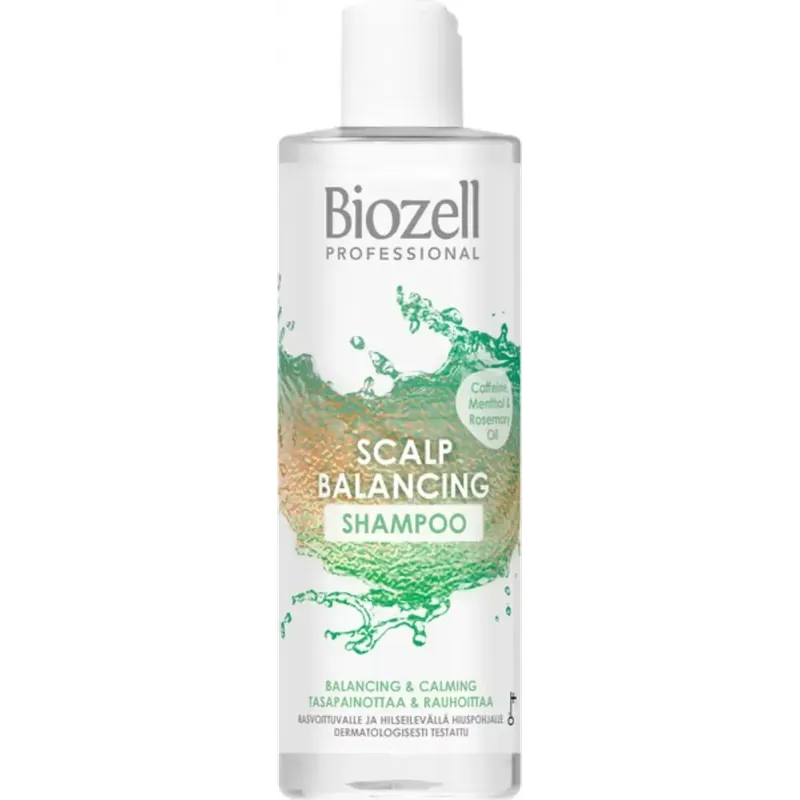 BIOZELL SCALP TASAPAINOTTAVA SHAMPOO 250 ML Sertifioitu