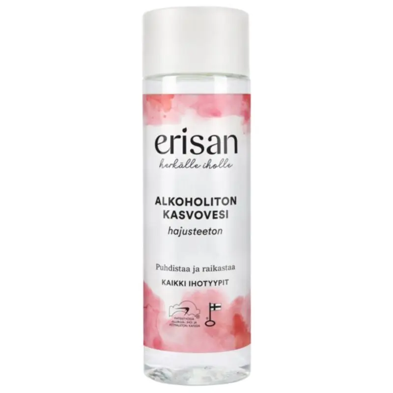 ERISAN ALKOHOLITON KASVOVESI 200ML Päivän Tarjous