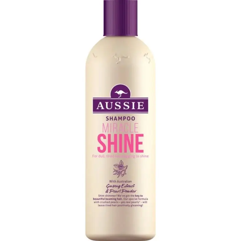 AUSSIE MIRACLE SHINE SHAMPOO 300ML Uusi Kokoelma