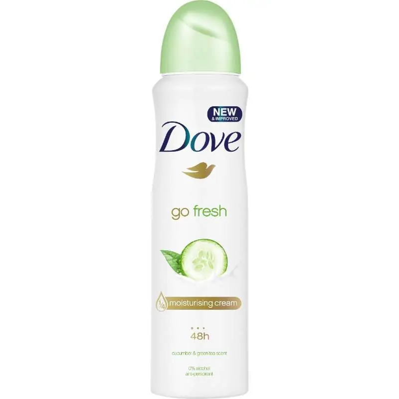 Uusi Kokoelma DOVE 150 ML FRESH TOUCH ANTIPERSPIRANTTI SPRAY