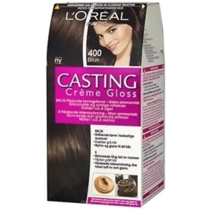 CASTING CRéME GLOSS 400 BROWN KESKIRUSKEA KEVYTVÄRI Tarjoushinta