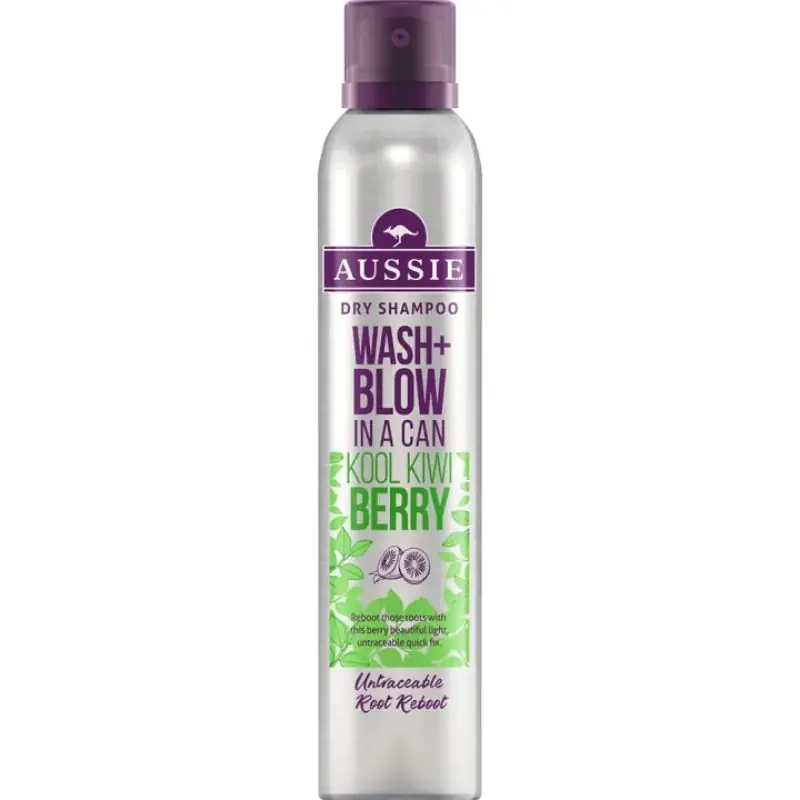 Kampanjahinta AUSSIE KOOL KIWI BERRY KUIVASHAMPOO 180ML