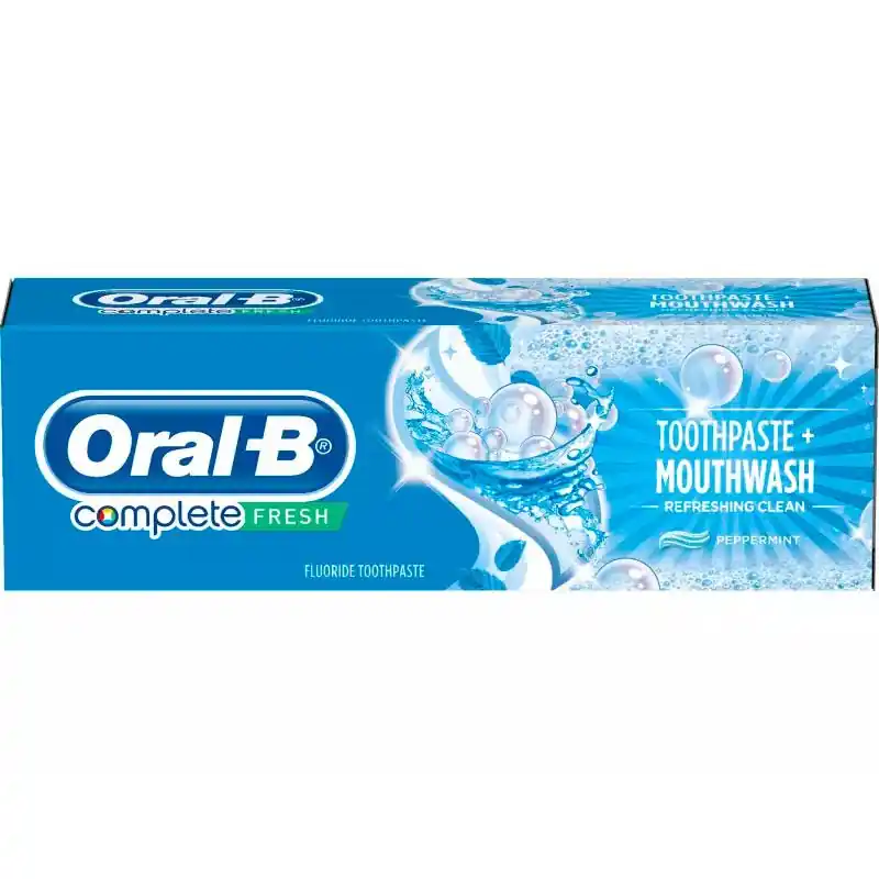 HAMMASTAHNA ORAL-B COMPLETE MWASH & WHITENING 75ML Pakollinen (Must-Have)