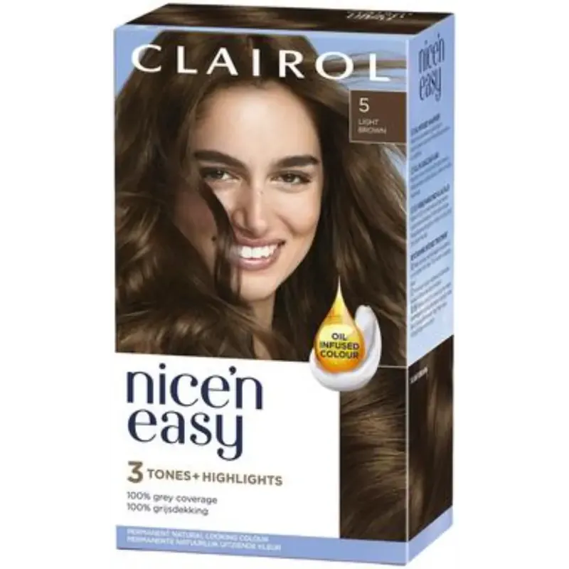 Turvallinen Maksu CLAIROL NICE´EASY KESTOVÄRI 5 RUSKEA