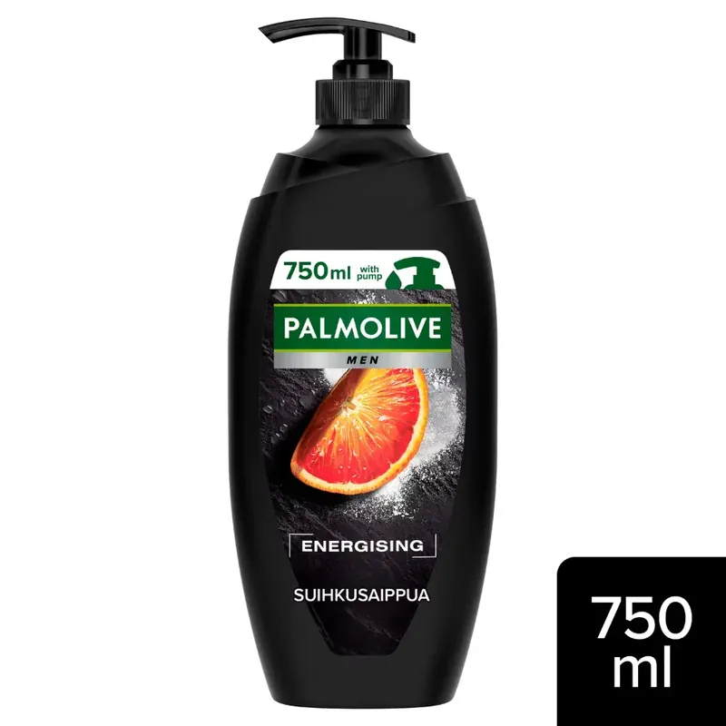 Tehdashinta PALMOLIVE MEN ENERGISING SUIHKUSAIPPUA 750ML