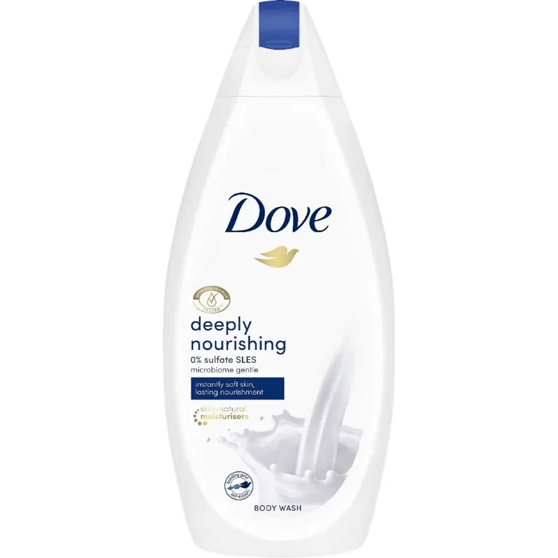 DOVE DEEPLY NOURISHING SHOWER GEL 450 ML SUIHKUSAIPPUA Sertifioitu