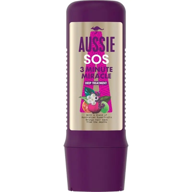 AUSSIE SOS 3 MINUTE MIRACLE TEHOHOITO 225ML Merkkituote