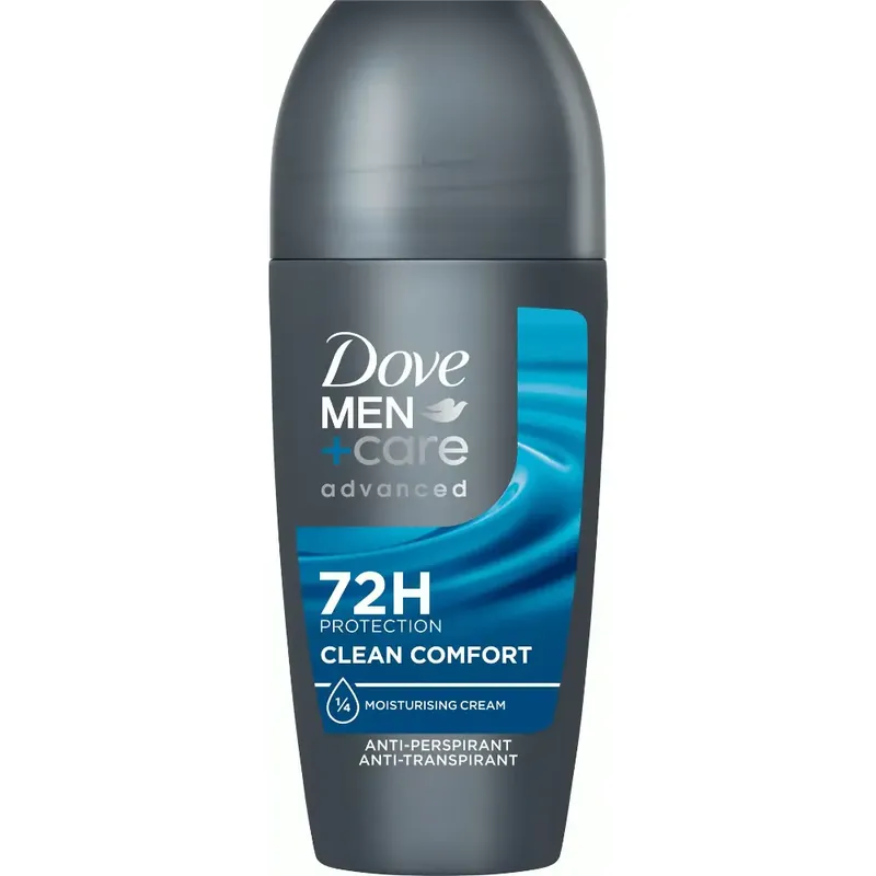 DOVE MEN CLEAN COMFORT ANTIPERSPIRANTTI ROLL-ON 50ML Vain Rajoitetun Ajan