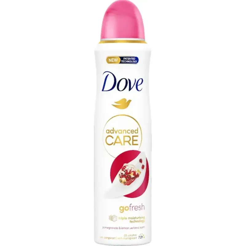DOVE ADVANCED POMEGRANATE DEODORANTTI 150ML Vain Tänään