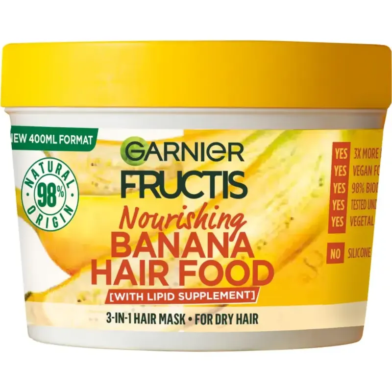 Merkkituote FRUCTIS 400ML HAIR FOOD BANANA HIUSNAAMIO