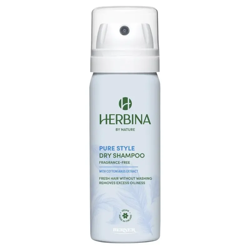 HERBINA 50ML PURE STYLE DRY SHAMPOO Tilaa Heti