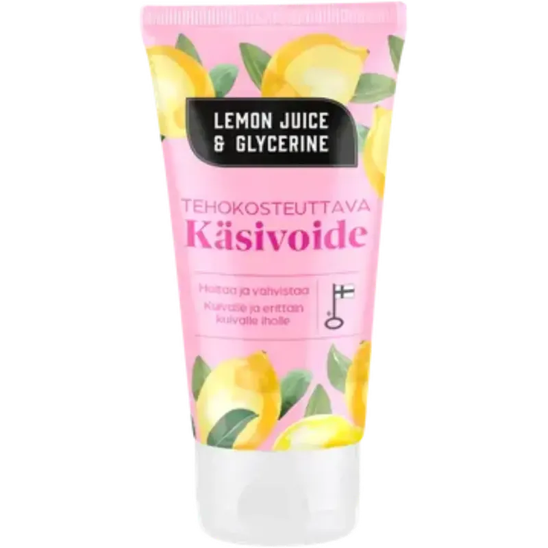Eniten Myyty LEMON JUICE & GLYCERINE TEHOKOSTEUTTAVA KÄSIVOIDE
