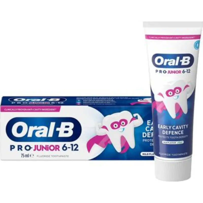 ORAL-B JUNIOT 6-12V 75ML Uutuus