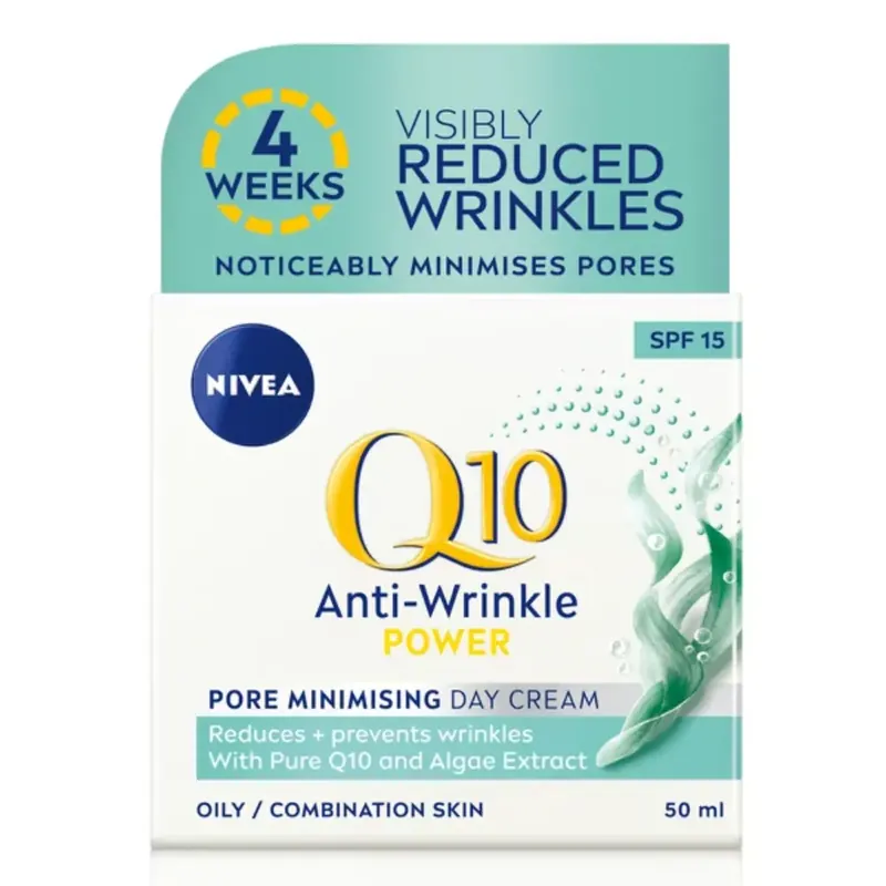 Eniten Myyty NIVEA 50ML Q10 POWER PORE PÄIVÄVOIDE
