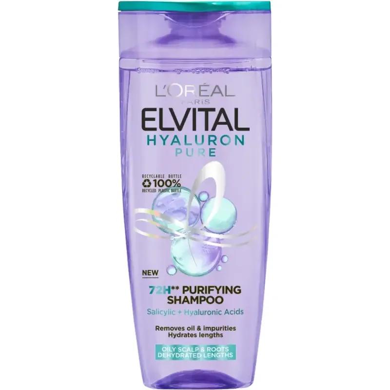 ELVITAL 400ML HYALURON PURE SHAMPOO Poisto
