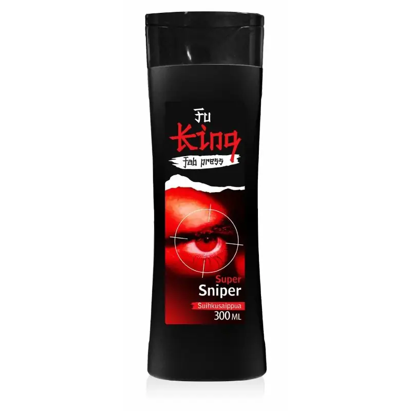 Rajoitettu Tarjous SUIHKUSAIPPUA FU KING BAB PRESS 300ML SUPER SNIPER