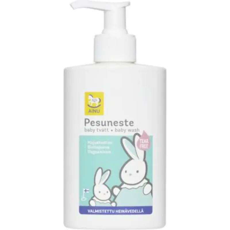 Alkuperäinen AINU PESUNESTE HAJUSTEETON 300ML