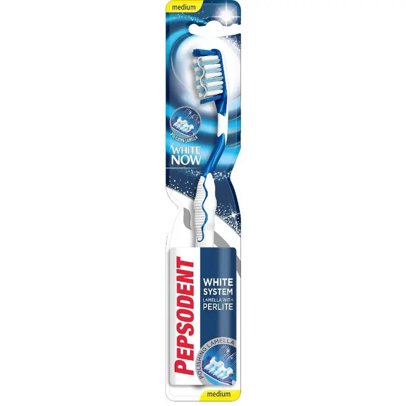 PEPSODENT WHITE SYSTEM MEDIUM HAMMASHARJA Kausialennus