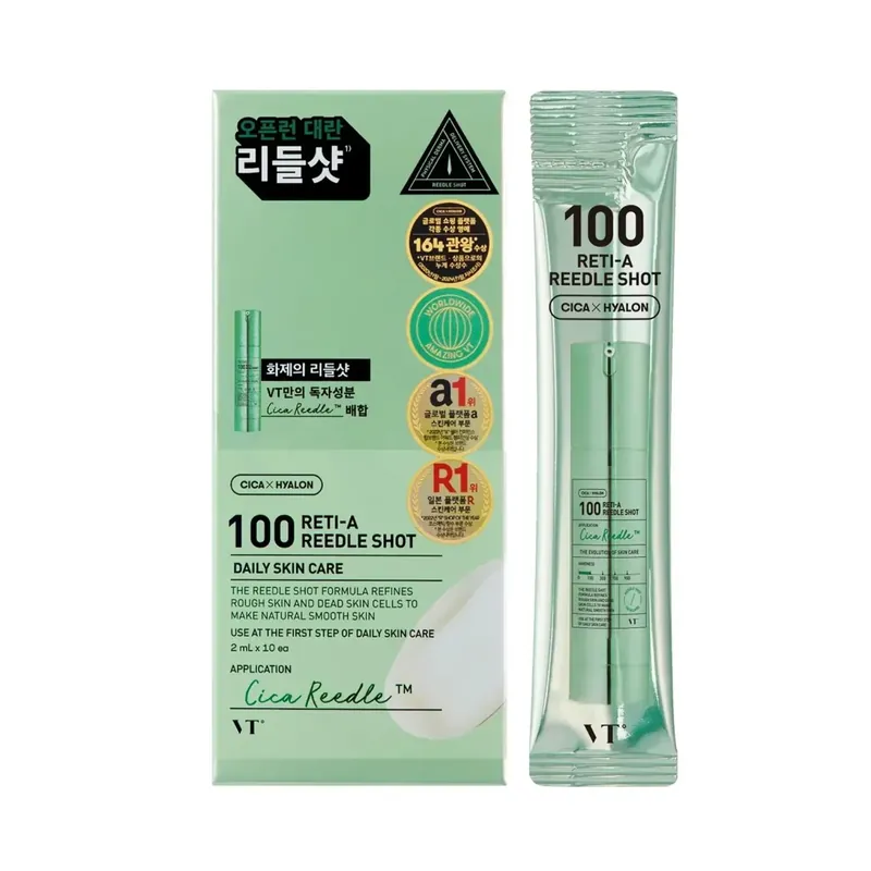 Edullinen Hinta VT Cosmetics Reti-A Reedle Shot 100 kasvoseerumi