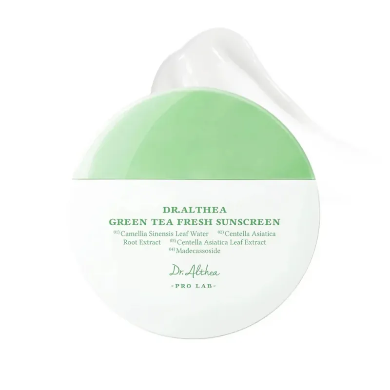 Vain Rajoitetun Ajan DR. ALTHEA Green Tea Fresh Sunscreen aurinkosuoja