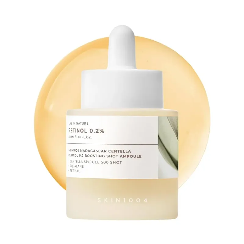Edullinen Hinta SKIN1004 Lab in Nature Madagascar Centella Retinol 0.2 Boosting Shot Ampoule kasvoseerumi