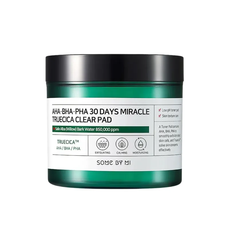 SOME BY MI AHA-BHA-PHA 30 Days Miracle Truecica Clear Pad kasvovesilaput Kampanjahinta