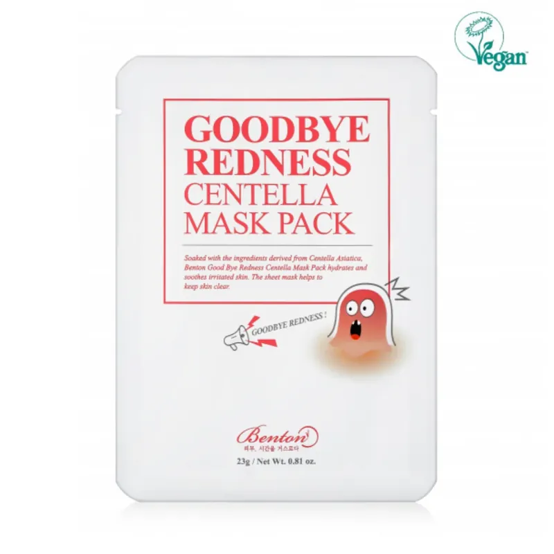 Superhinta BENTON Goodbye Redness Centella Mask kangasnaamio