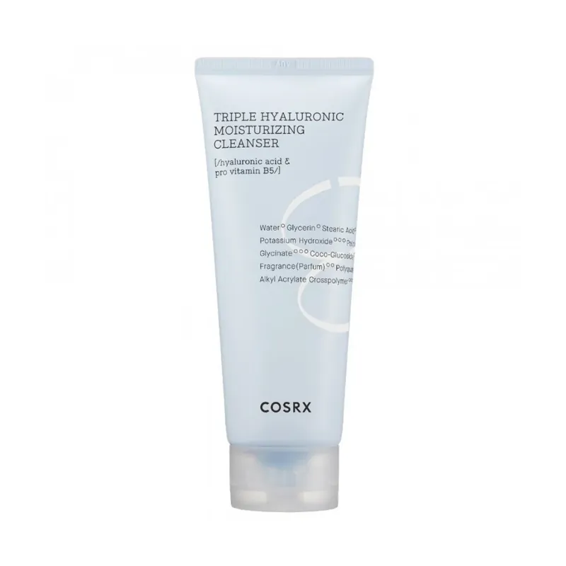 COSRX Hydrium Triple Hyaluronic Moisture Cleanser kasvojen puhdistusaine Loppuunmyynti