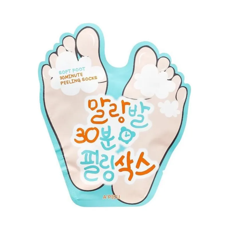 A‘PIEU Soft Foot Peeling Socks kuorintasukat Korkea Laatu