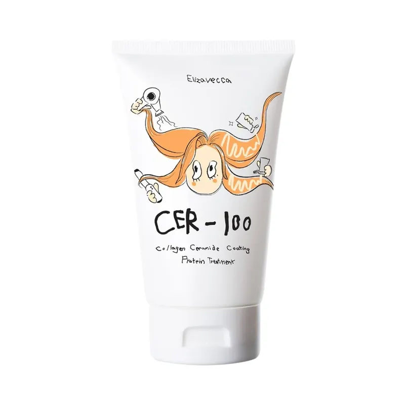 Uusi Kokoelma ELIZAVECCA Cer-100 Collagen Ceramide Coating Protein Treatment hiustenhoitotuote
